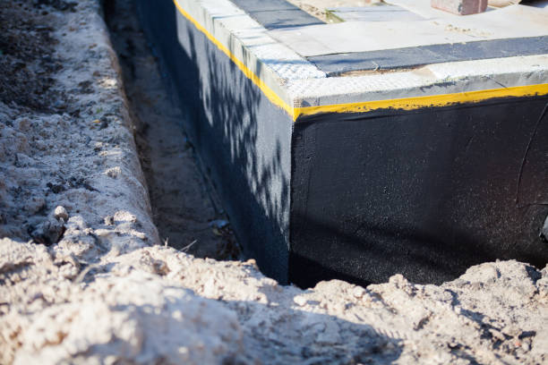 Residential Waterproofing installation at a Nanjemoy, MD home by SJ Waterproofing Pros