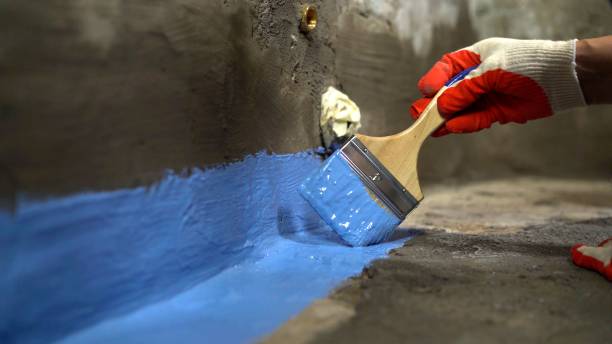 Commercial Waterproofing project at a Nanjemoy, MD business property by SJ Waterproofing Pros